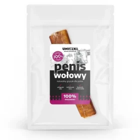 Uniszki Hovězí tyčinka pro psy 12 cm / Pamlsek pro psa / dentální / bez lepku