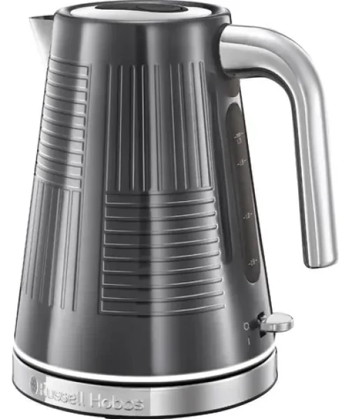 Russell Hobbs Geo Steel 25240-70 stříbrná / Rychlovarná konvice / 2400 W / 1.7 l / nerez (5038061104608)