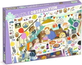 DJECO Puzzle Observation: Narozeninová party