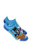 Unisex kotníkové ponožky Wola Funky W91.N02 černá 30-34