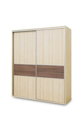 Nábytek Mikulík Skříň FLEXI 2 - 2x dveře dělené LTD ROZMĚR: (š/v/h) 220 x 220 x 65 cm