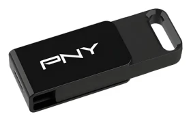 PNY Elite 128GB černá / Flash disk / USB-C / USB 3.2 Gen 1 / čtení: 120 MB/s (P-FD128ELC-GE)