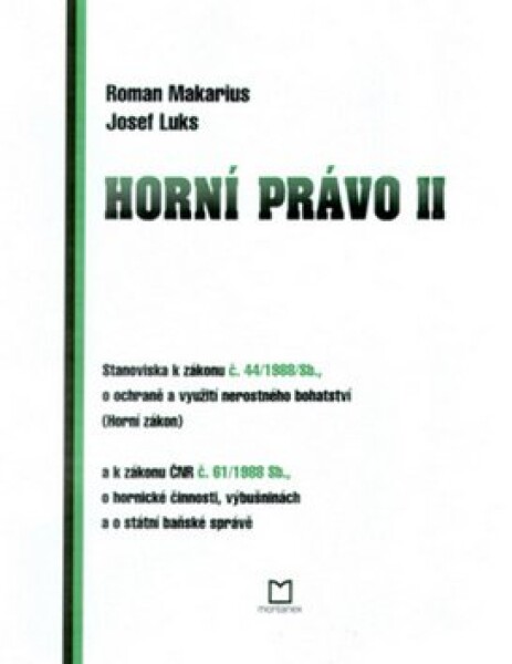 Horní právo II