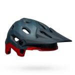 Cyklistická helma Bell Super DH Spherical matte blue/crimson M