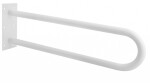 SAPHO - HANDICAP opěrné pevné madlo tvar U 600, bílá XH538W