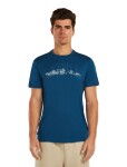 Pánské merino triko s krátkým rukávem ICEBREAKER Mens 150 Tech Lite SS Tee Massif, Atlantis velikost: L
