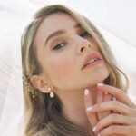 Elenys pozlacené perlové náušnice Alba 18K žluté zlato Perla 5A