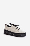 Polobotky LR769A černo-vanilkové - Step in style 36