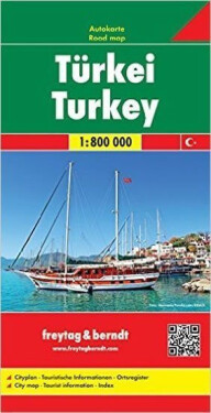 AK 6003 Turecko 1:800 000/1:2 000 000