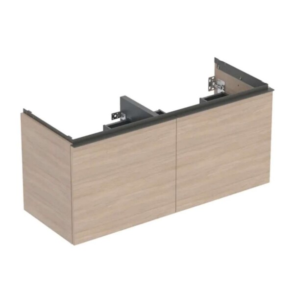 GEBERIT - Acanto Umyvadlová skříňka, 118x54x48 cm, 2 zásuvky, dub 503.007.JH.1