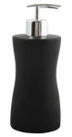 MSV PALMA dávkovač mýdla černý / keramika / 420 ml