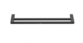 RAVAK - 10° Držák ručníků dvojitý, 63 cm, černá X07P562