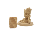WOOD filament přírodní 1,75 mm Fiberlogy 750 g