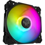 ASUS TUF Gaming TF120 ARGB černá / 120 mm / Advanced FDB / 250-1900 RPM / 76 CFM / 29 dB (90DA0030-B09000)