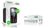 EVOLVEO StrongPhone W4 černo-červená / 2.8" / 2MP / Dual-SIM / IP68 (SGM SGP-W4-BR)