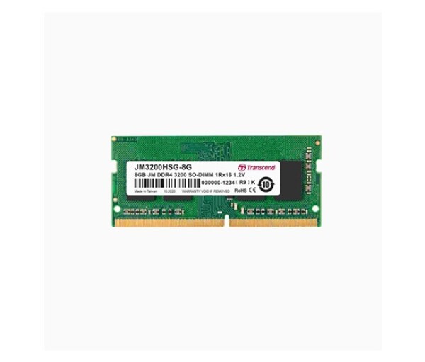 Transcend JetRam DDR4 8GB 3200MHz CL22 JM3200HSG-8G EDF_985128
