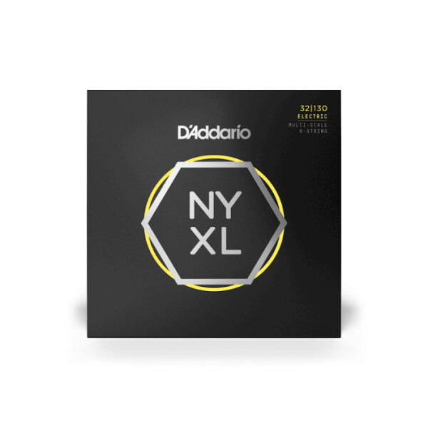 D'Addario NYXL32130MS Hybrid Light 6-String, Multiscale, NYXL 32-130