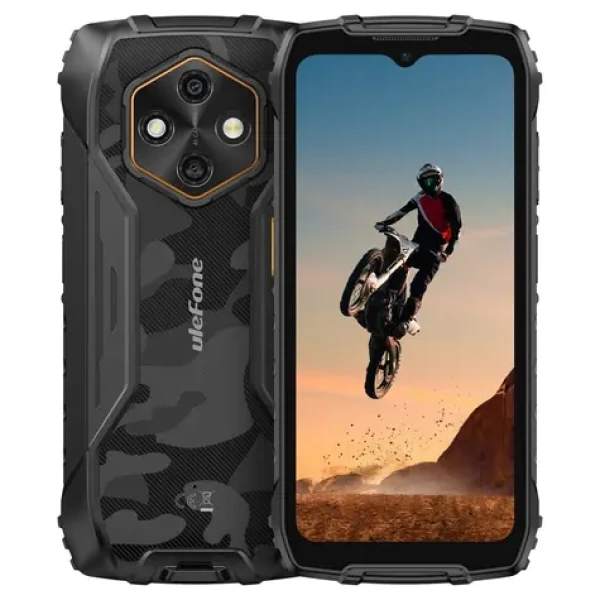 RugKing 4 Pro černá / Mobilní telefon / 4G / 8GB RAM / 256GB / IP69K (UF-R4P/BK)