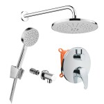 Mereo Sprchový set Sonáta s dvoucestnou podomítkovou bateríí CB650SS1