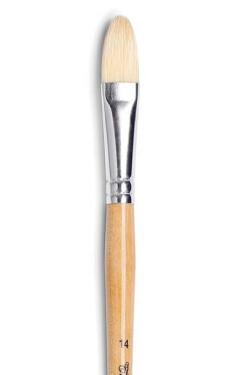 Štětec jazýček 388-20 dlouhý White Bristle Tintoretto