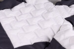 Dámská bunda ETAPE SIERRA ULTRA, bílá/antracit (materiál NanoLoft s tepelnou izolací, velikost XXL)