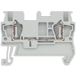 Siemens 8WH20000AE00 průchodková svorka přípojka s pružinovým protitahem šedá 50 ks