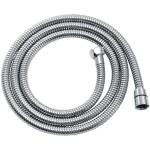 CERANO Sprchová hadice opletená - chrom - 125 cm
