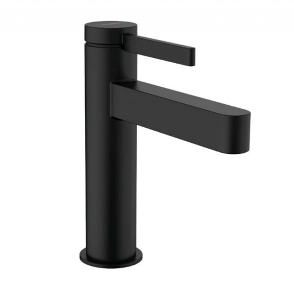HANSGROHE - Finoris Umyvadlová baterie, s výpustí, CoolStart, EcoSmart, matná černá 76025670
