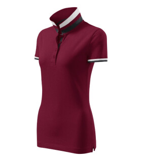 Collar Up polokošile dámská garnet XS