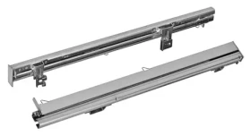 Bosch HEZ638000 nerezová / Výsuv do trouby / Teleskopický / Nezávislý na úrovni / Nosnost 16 kg (HEZ638000)