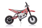 Mamido Dětská elektrická motorka Cross 350W 36V červená