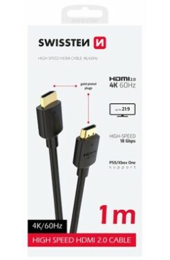 SWISSTEN Kabel HDMI HDMI 4K 60Hz