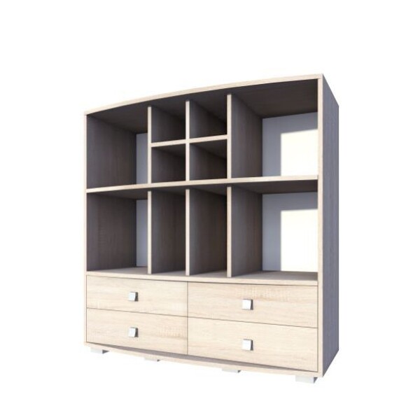 FRONTI Komoda NAOMI 130x126 v2