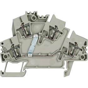 Weidmüller 1791030000-50 dvojitá svorka pružinová svorka Tmavě béžová 50 ks