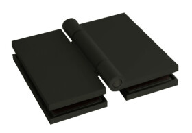 Pant pro saunové dveře Sentiotec (sklo/sklo), černý