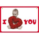 Nekupto Cedulka humor - I love you