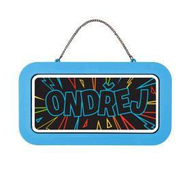 Neonová cedulka se jménem - Ondřej - Albi