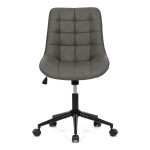 Pracovní židle, výškově nastavitelná, šedá látka, KA-V3120 GREY3
