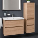 Mereo Opto, koupelnová skříňka 60 cm, dub Riviera CN920SN