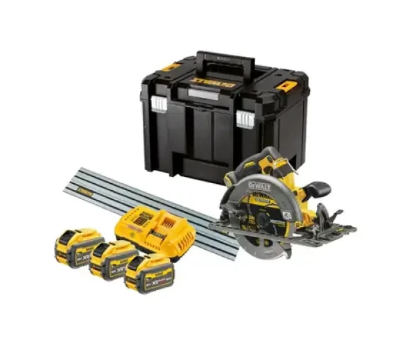 DeWALT DCS579NTA / Aku kotoučová pila / 54 V / kotouč 190mm / 3x 9.0Ah + nabíječka + kufr (DCS579NTA)