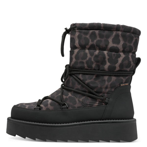 Tamaris 1-26846-45-090 Dámské sněhule black / leopard 41