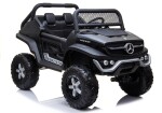 Mamido Dětské elektrické autíčko Mercedes Unimog 4x4 černé