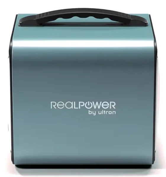 RealPower PS-300C zelená / Nabíjecí stanice / 300 W / 76 800 mAh / 276,4 Wh / 2x AC / USB-C PD 60W (415191)