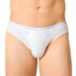 Pánské slipy Basic mini white - Sloggi bílá S