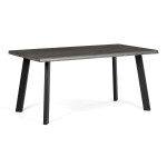 Jídelní stůl 160x90cm, mdf, šedý dub, HT-F4516 GREY