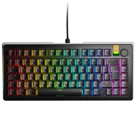Glorious GMMK 3 Pro HE 75% - Fox HE (ISO DE) černá / herní 75% TKL / USB-C / ISO (DE) layout / Fox HE / RGB / 1.4m (GLO-KB-GMMK3-PRO-75-PB-HE-W-BLK-DE)