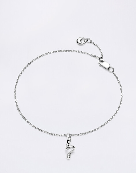 Maria Black Coil Bracelet Silver Silver