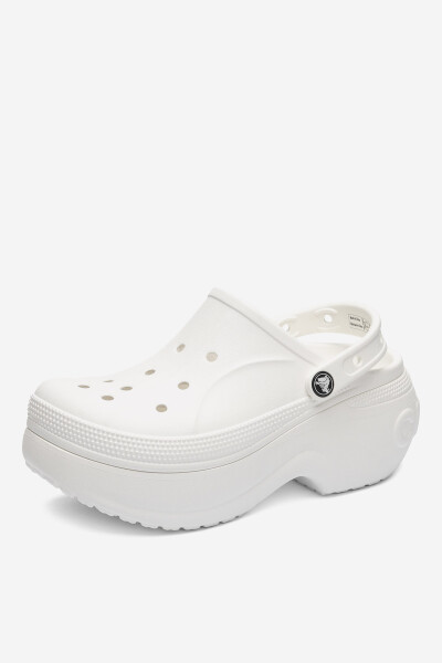 Pantofle Crocs BELLA CLOG 210062-100 Materiál/-Syntetický