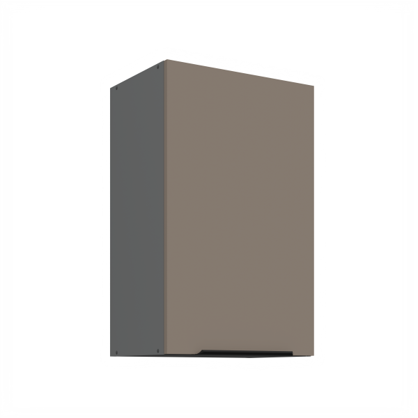Horní skříňka Aria ANT 45 G-72 1F Barva korpusu: Antracit, Barva dvířek: TA - Sandgrau AFM