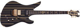 Schecter Synyster Custom-S Black with Gold Stripes B-Stock